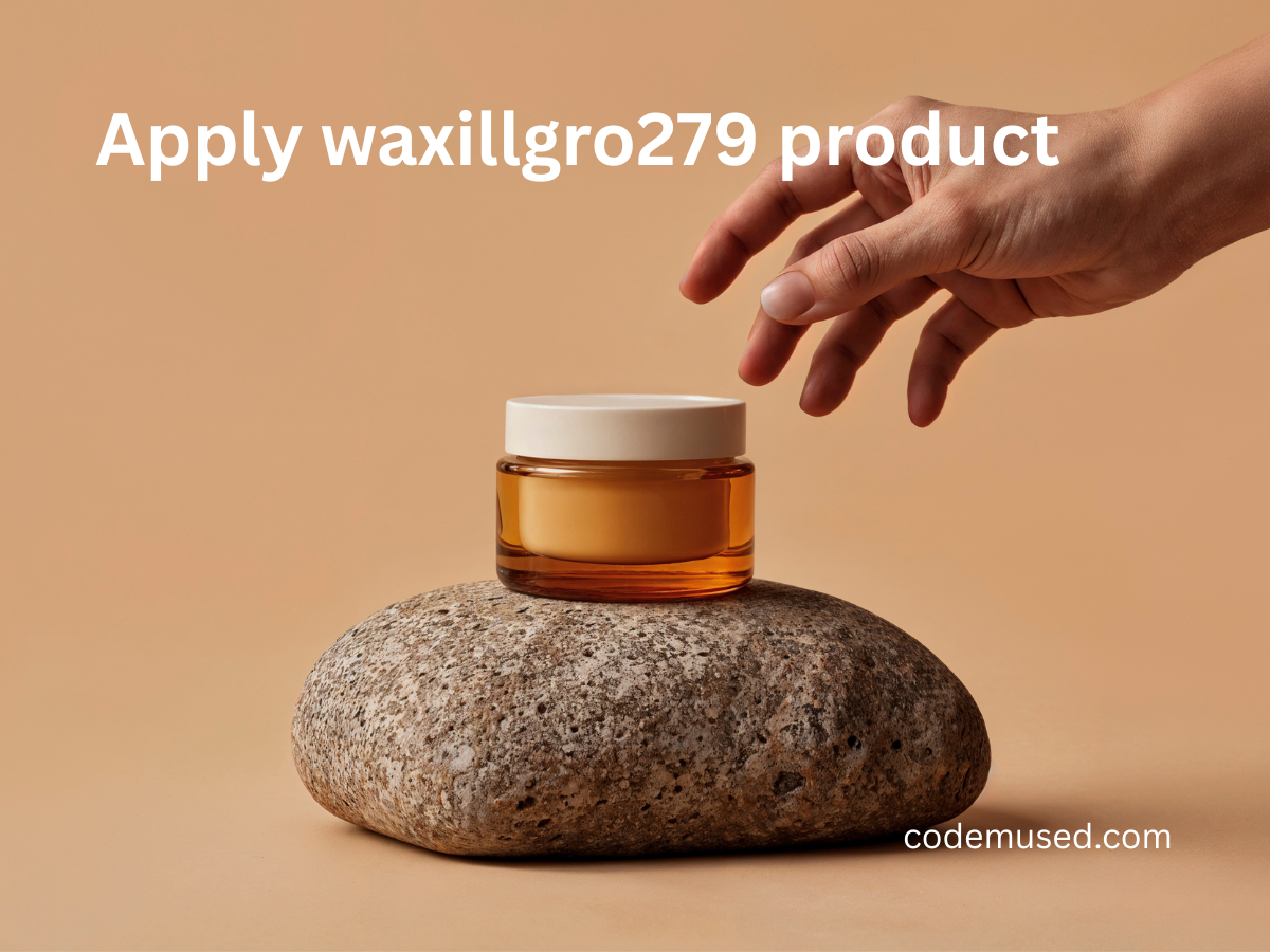 apply waxillgro279 product