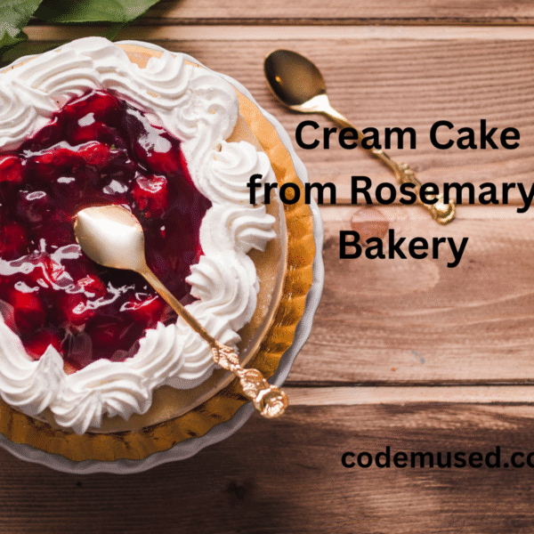 Whipped Cream Cake from Rosemary's Bakery