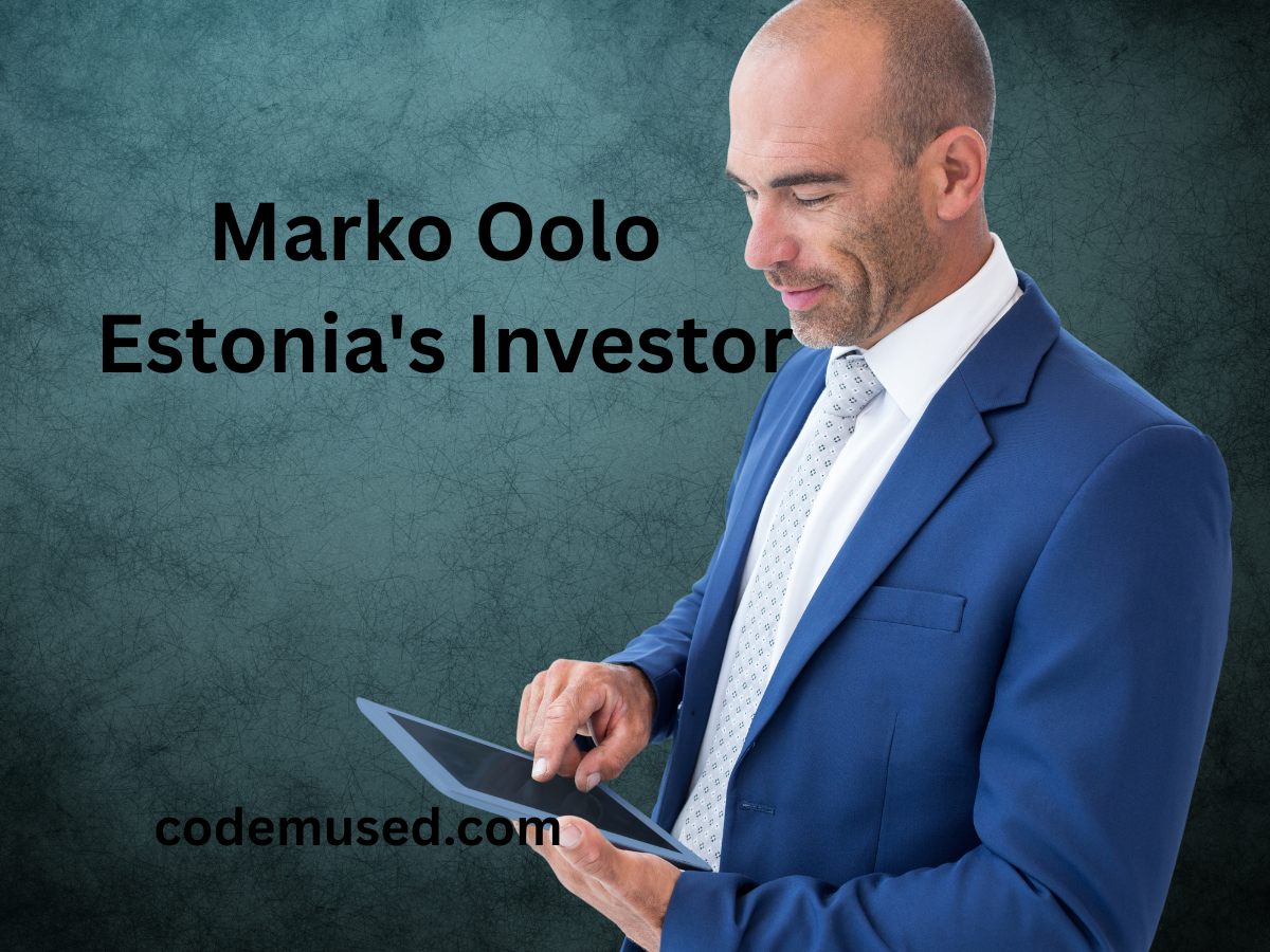 Marko Oolo Estonia's Investor